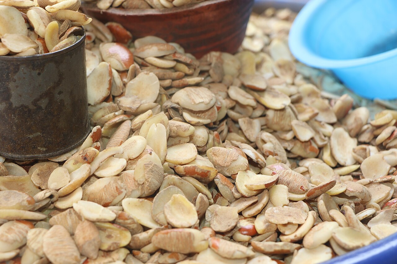 Ogbono seeds, Garki Market, Abuja, Nigeria